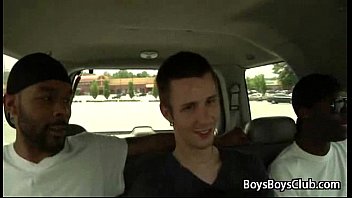 Preview 4 of O My God Sexy Sex - Sexy White Boy Get Banged By Black Dick 04