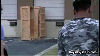 Preview 2 of Sperms Inside Mom - Sexy White Boy Get Banged By Black Dick 02