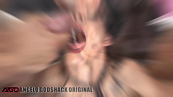 Preview 4 of Anal Defecating - Alexa Throat goes FIRST Double penetration