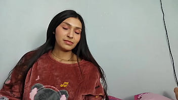 Preview 4 of In Tube Orgy - Rosibel,  the stepdaughter most desired by her stepfather,  takes off the condom so that it ends up inside her pussy