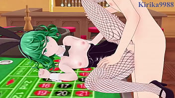 Preview 2 of Brazzer Xvideo Long - Tatsumaki and Fubuki Bunny Girl intense sex. - One-Punch Man Hentai