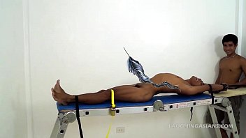 Preview 3 of Gay Uncle Wanking - The Magic Tickle Feather