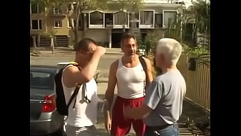 Preview 1 of England B F Xxx - three hot older guys fuck