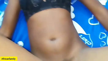 Preview 1 of Sneaky Under Table Blowjob - Sex with ebony woman