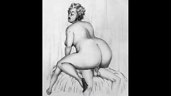 Preview 2 of Sara Stone 2020 Sex - vintage erotic drawings