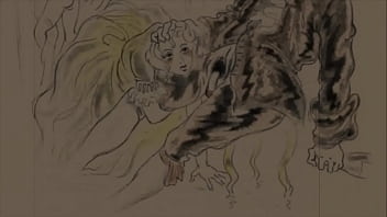 Preview 4 of Johnny Sins Kiss And Lick - vintage erotic illustration