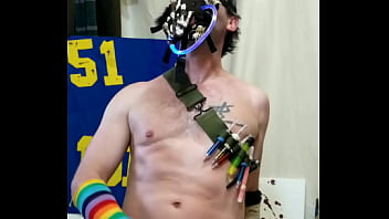 Preview 4 of Sez Xxx Hot Video Dow - Sexy guy Cosplay yoga fun