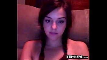 Preview 4 of Sil Pek Woman - Petite Brunette Teen Teasing Her Pussy