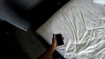 Preview 1 of Xxxgod - Fucking Glasses - Cute teen Alaina Dawson spycam glasses fuck teen porn