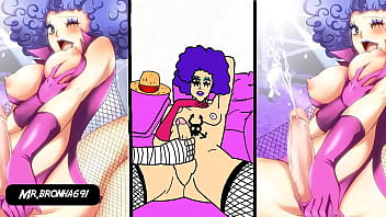 Preview 1 of Sexxx Dakar Senegal Sexxxx - Luffy gives Ivankov a handjob Pt1