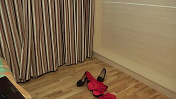 Preview 3 of Load Moaning From Man - A busty milf boasts about her sexy curves and undresses in front of a webcam. Amateur fetish.