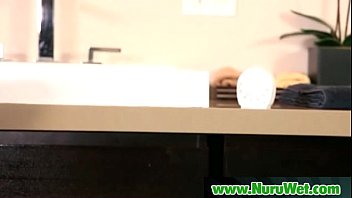 Preview 4 of Sadie West Humiliated - Masseuse offers Anal Sex during a Nuru Massage 05