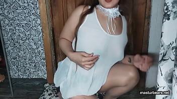 Preview 2 of Alanah Rae Sex Nurse - Mom Lian masturbates in pantyhose