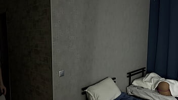 Preview 1 of Jizzoid Mom - Brother&#039_s Prank: Stepsister Peeked and jerked off her pussy,  and then framed her ass. TANTALY