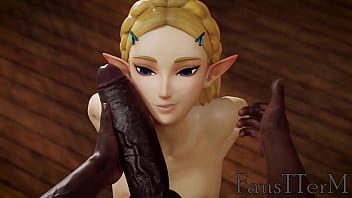 Preview 1 of Alexa Broe - [ Zelda Loves BBC! ] - Fausttern