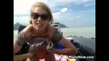 Preview 4 of Busty Chizuru - Blonde Teen Masturbating Outside In Public