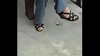 Preview 2 of Gay Mam And Twin - She knows how I feel about her nylon feet