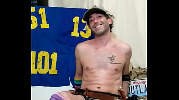 Preview 4 of Larg Womn Xxx Video - Hot pride yoga session with sexy cosplayer Max Shenanigans