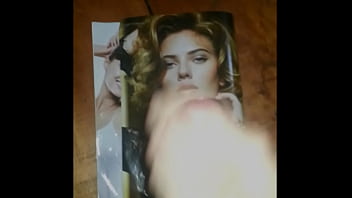 Preview 2 of Wwwxnxxthailand Studints - Scarlett Johansson Cum Tribute