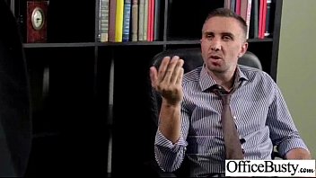 Preview 2 of Girls Get Porns - Slut Big Melon Tits Girl Have Sex In Office vid-25