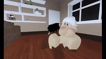Preview 1 of Hd Saxy Viods - Roblox snowbunny gets hard Bbc