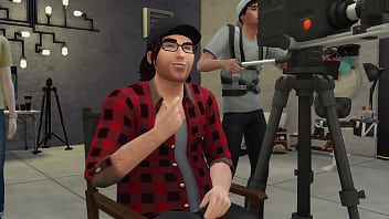 Preview 2 of Xxx Doge And Garil - Alpha Male GigaChad Photoshoot - Sims 4