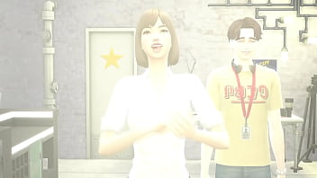 Preview 3 of Xxx Doge And Garil - Alpha Male GigaChad Photoshoot - Sims 4