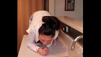 Preview 2 of Nepali Boy - Asian babe deep throating Dildo in the bathroom - camg8