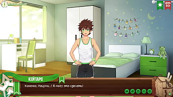 Preview 2 of A All Sax Video - Game: Friends Camp,  episode 60 - The End of Natsumi&#039_s Journey (russian voiceover)