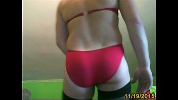 Preview 1 of Pakistani Sexy 2018 Ki Bf - sexy red swimsuit anal plug