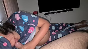 Preview 1 of Birst Pron - My pregnant single stepsister let me cum inside her,  anyway,  she is already pregnant