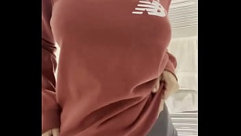 Preview 2 of Boss Balckmail The Girls - Baggy jumpers hide all the good stuff! love lifting it up to show off my body and big tits