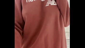 Preview 1 of Boss Balckmail The Girls - Baggy jumpers hide all the good stuff! love lifting it up to show off my body and big tits