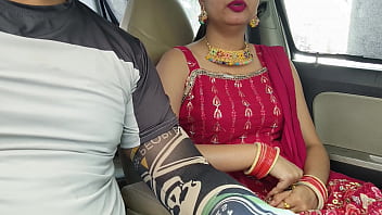 Preview 1 of Xxxvideosinda - Cute Desi Indian Beautiful Bhabhi Gets Fucked with Huge Dick in car outdoor risky public sex.