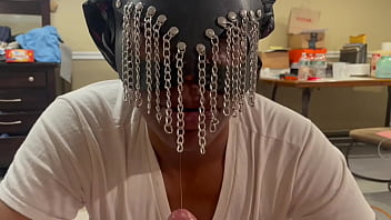 Preview 1 of Pooja Kapor - Throatfucked Ebony Puking and Deep Rimming her Master&rsquo_s Hairy Asshole