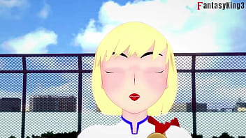 Preview 1 of Japan Xxx Sex Blue Film - Power Girl having sex | 1 | Super Man | Full &amp_ Full POV on Sheer &amp_ PTRN: Fantasyking3