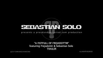 Preview 1 of Sexy Set Tv - Sebastian solo - A Fistfull of Frejadottir