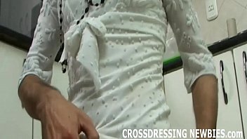 Preview 4 of Akari Adahina - I finally get to crossdress with some sexy clothes