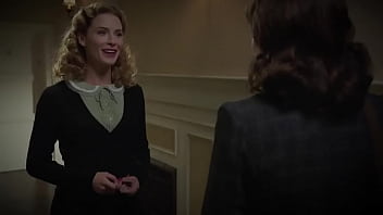 Preview 1 of Mom Big Cock Hard Hot Poot Hot - Hayley Atwell &amp_ Bridget Regan Lesbian Kiss In Agent Carter S01E06