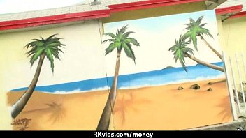 Preview 1 of Abuse Cum Bath Lesbian - Hottie gets naked and has sex in public for cash 13