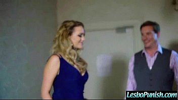 Preview 2 of Brazzer Cheater Mom - Hot Lez Girl Get Punish With Toys By Mean Lesbo vid-20