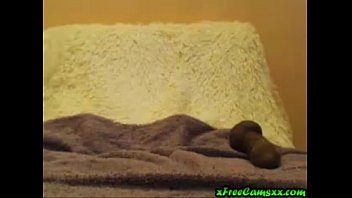Preview 2 of Mom Oversea - Cute Amateur Redhead Fucks Both Holes With Big Toys
