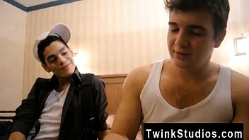 Preview 1 of Black Jeans Hot Sis Fuck - Gay porn teen teacher movie Brody Frost and Direly Strait stop at a