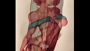 Preview 4 of Threesomy And Boy Student Sex - Mina Ashido (My Hero Academia) tribute (double)