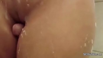 Preview 2 of Melah Jacj - Hot m. Caught Stranger from Shower and get a hard Fuck