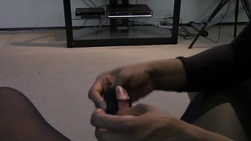 Preview 3 of Scarlettmore - Pantyhose on Pantyhose Footjob and Blowjob