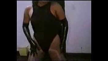 Preview 3 of Xxx Hindi Show Video Batroom - MASKED - stefani in shiny pantyhose