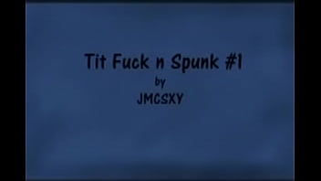 Preview 1 of Sexypornvedios - Tit Fuck n Spunk 1