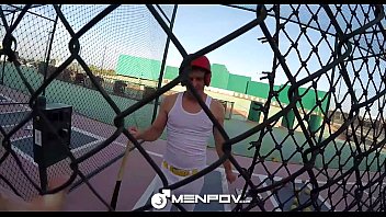 Preview 1 of Mom Gangbandg - Rickey Silver Massaged and Fucked By Coach Adam Herst