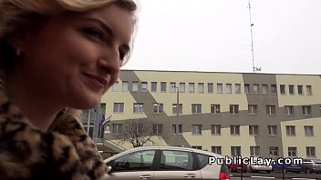 Preview 2 of Friend Mom Xxnx - Picked up in public blonde banged